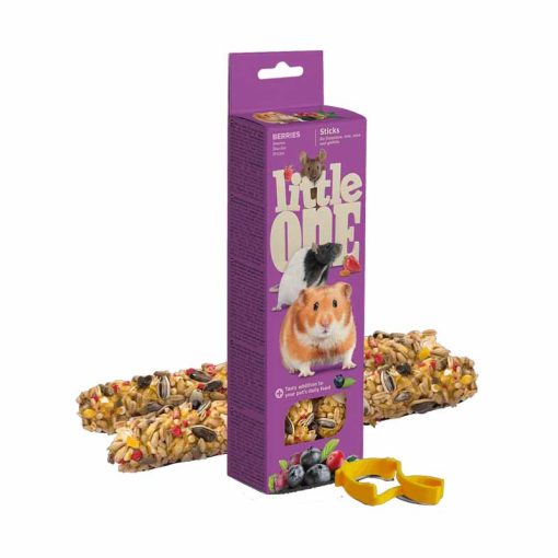 LITTLE ONE dupla rúd erdei bogyókkal Kisemlősöknek 60g