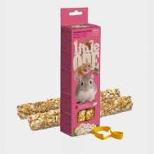 LITTLE ONE dupla rúd puffasztott rizzsel és dióval hörcsög, patkány, egér 2x60g
