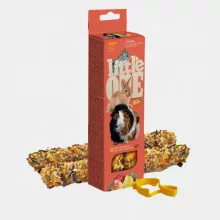LITTLE ONE dupla rúd gyümölcsös tengerimalac, nyúl, csincsilla 2x60g