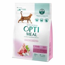 OPTIMEAL macskatáp Adult SENSITIVE Digestion Bárány 200g