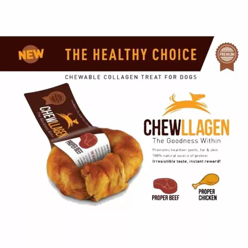 CHEWLLAGEN marhás kollagén gyűrű 10cm
