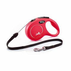Flexi Classic kötélpóráz  S 5m/12kg Piros