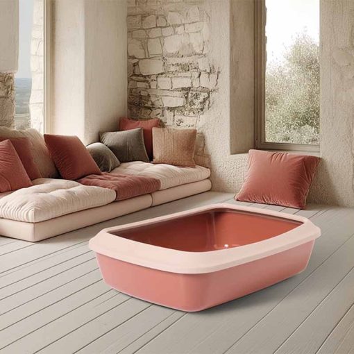 SAVIC Iriz Nordic peremes alomtálca - 42x31x12,5cm Toszkán vörös