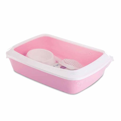 SAVIC Iriz Kit STARTER peremes alomtálca - 42x31x12,5cm Rózsaszín