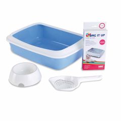   SAVIC Iriz Kit STARTER peremes alomtálca - 42x31x12,5cm Világoskék