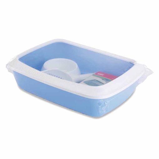 SAVIC Iriz Kit STARTER peremes alomtálca - 42x31x12,5cm Világoskék