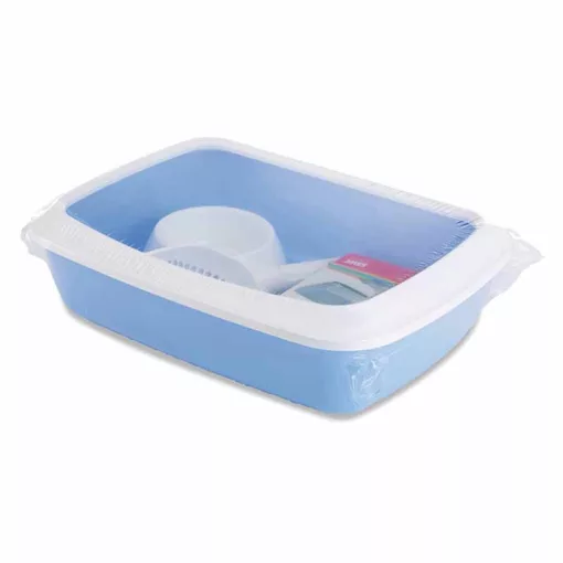 SAVIC Iriz Kit STARTER peremes alomtálca - 42x31x12,5cm Világoskék