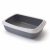 SAVIC Iriz Nordic peremes alomtálca - 50x37x14cm Szürke