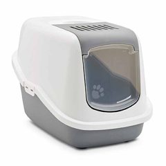 SAVIC macska WC fedeles Nestor 56x39x38,5cm Szürke