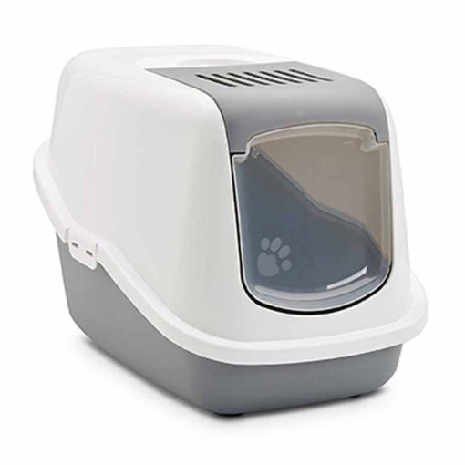 SAVIC macska WC fedeles Nestor 56x39x38,5cm Szürke