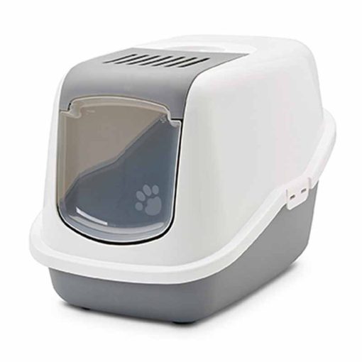 SAVIC macska WC fedeles Nestor 56x39x38,5cm Szürke