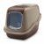 SAVIC macska WC fedeles Nestor 56x39x38,5cm Csokibarna