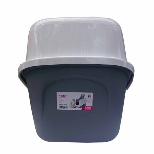 SAVIC macska WC fedeles Nestor 56x39x38,5cm Fekete
