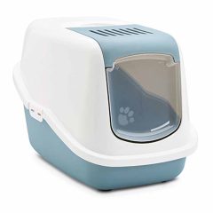 SAVIC macska WC fedeles Nestor 56x39x38,5cm Kőkék