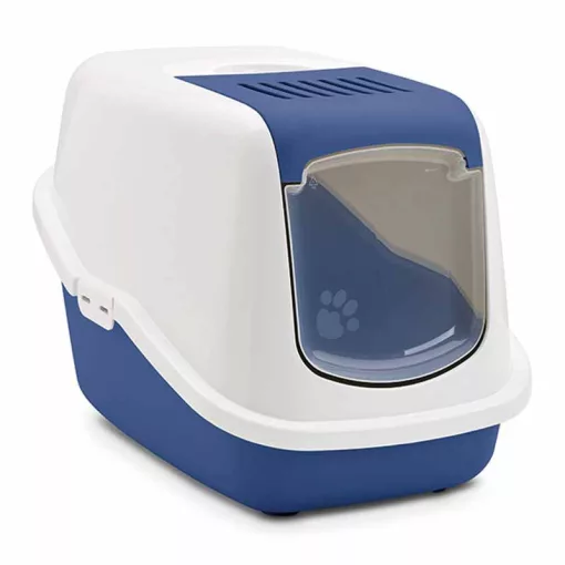 SAVIC macska WC fedeles Nestor 56x39x38,5cm Északi kék