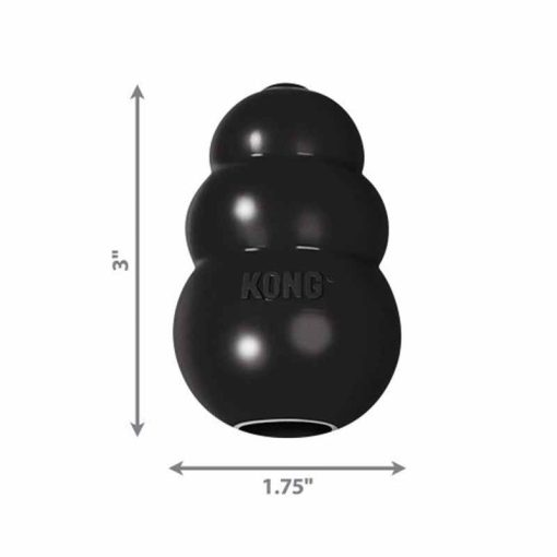 KONG Játék Extrém Harang Fekete Small
