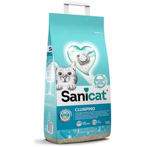 SANICAT macskaalom Clumping Oxigen Power Marseille szappanillatú 16L