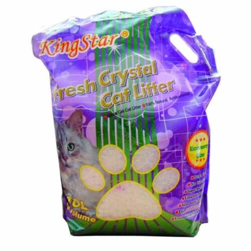Kingstar szilika macskaalom Levendulás 10L/4,3kg