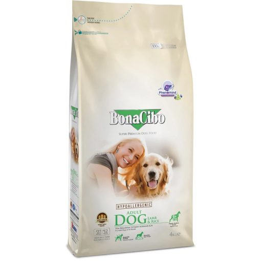 BONACIBO Dog Adult SMALL Bread Bárány+Szardella+Rizs 4kg