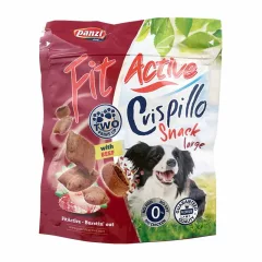   FITACTIVE Crispillo Snack L (marha) töltött párnácska kiskutyák részére 180g