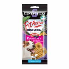   FITACTIVE Denta-Sticks Hypoallergenic Digestion "S" 140g rozmaring, kurkuma
