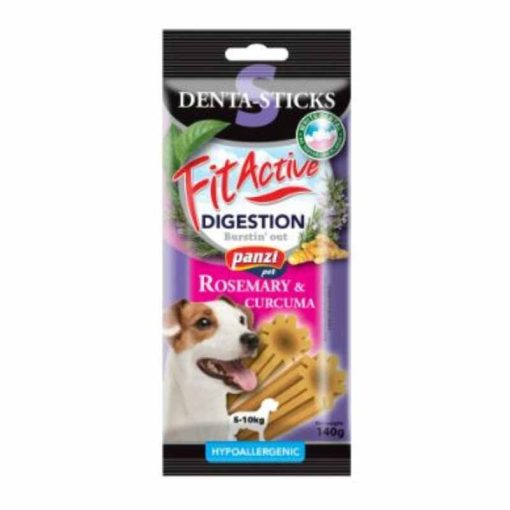 FITACTIVE Denta-Sticks Hypoallergenic Digestion "S" 140g rozmaring, kurkuma