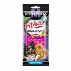   FITACTIVE Denta-Sticks Hypoallergenic Digestion "M" 150g rozmaring, kurkuma