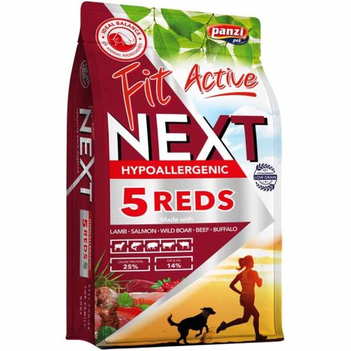 FITACTIVE NEXT Five Red Adult 3kg Hypoallergen kutyatáp