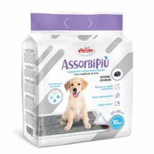 ASSORBIPIU kutyapelenka ACTIVE CARBON Szagmegkötő Aktívszénnel 60x60cm 10db
