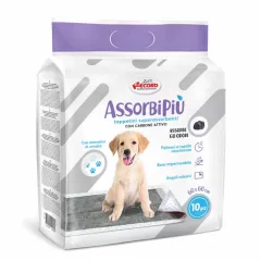   ASSORBIPIU kutyapelenka ACTIVE CARBON Szagmegkötő Aktívszénnel 60x60cm 10db