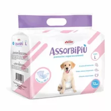 ASSORBIPIU Tüzelőbugyi L eldobható polimer anyagból 12db/cs