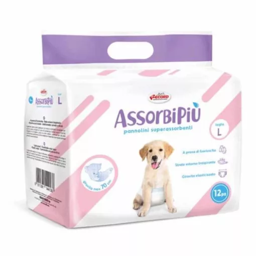 ASSORBIPIU Tüzelőbugyi L eldobható polimer anyagból 12db/cs