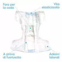 ASSORBIPIU Tüzelőbugyi L eldobható polimer anyagból 12db/cs