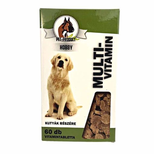PET PRODUCT Multivitamin tabletta 60db Felnőtt kutyáknak