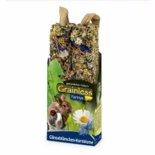 JR FARM csemege rúd Farmy's százszorszépbúzavirág 140g rágcsálóknak