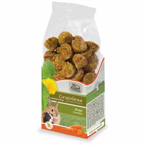 JR FARM gabonamentes drops sárgarépával 140g