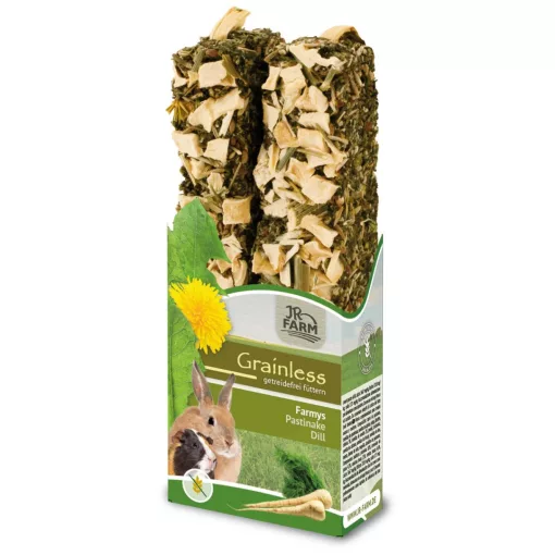 JR FARM Gabonamentes Rúd Paszternák-Kapor 140g rágcsálóknak ***ÚJRA ELÉRHETŐ***