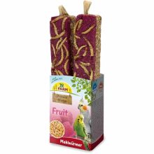 JR FARM csemege rúd Protein Birdys Fruit - mealworm 150g madaraknak