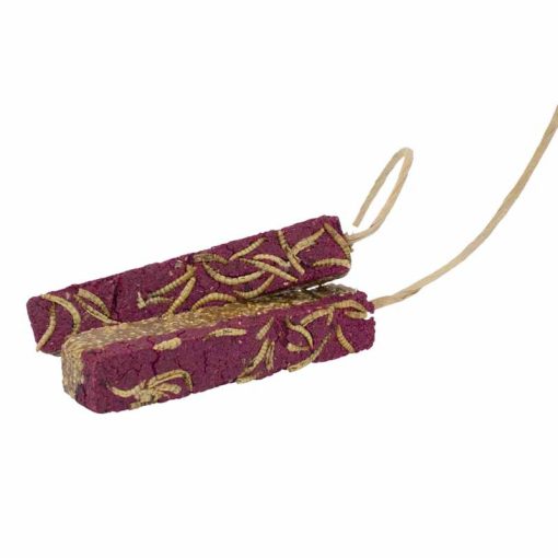 JR FARM csemege rúd Protein Birdys Fruit - mealworm 150g madaraknak