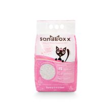 SANDBOXX Ultra Prémium csomósodó macskaalom 5L Púder illattal