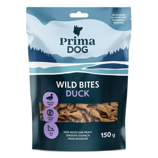 PRIMADOG kutya jutalomfalat kacsa 150g