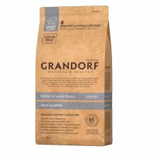 GRANDORF Dog Adult Rabbit and Sweet Potato Grain Free Medium&Maxi 10 Kg száraz kutyatáp