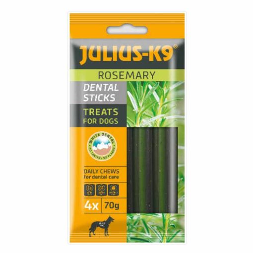 JULIUS K9 Dental Sticks Rozmaringgal 70g fogtisztító