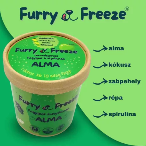 FURRY FREEZE fagylaltpor kutyáknak ALMA 60g