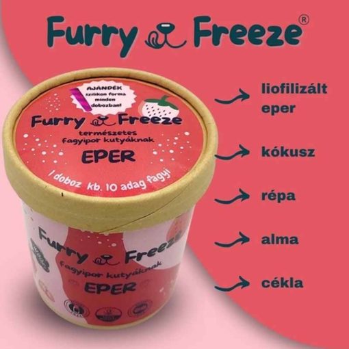 FURRY FREEZE fagylaltpor kutyáknak EPER 60g