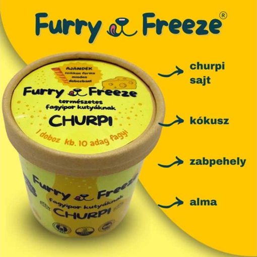 FURRY FREEZE fagylaltpor kutyáknak CHURPI 60g