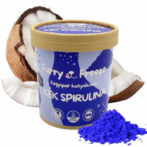 FURRY FREEZE fagylaltpor kutyáknak KÉK SPIRULINA 60g
