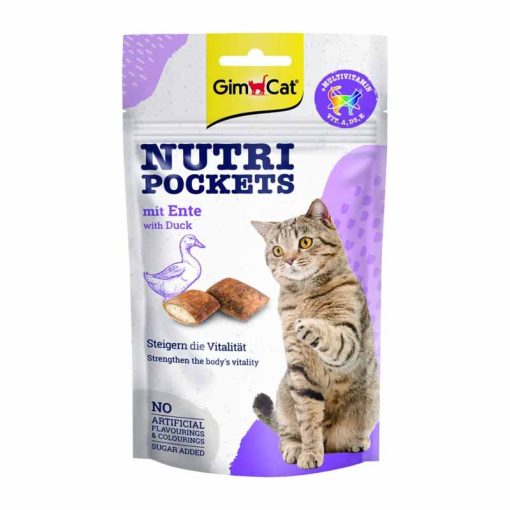 GIMCAT NUTRI POCKETS Kacsa 60g