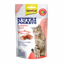 GIMCAT NUTRI POCKETS Lazac&Omega 60g