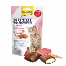 GIMCAT NUTRI POCKETS Marha&Malt 60g